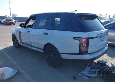 2016 Land Rover Range Rover 3.0L V6 Turbocharged Diesel Hse Td6 z USA, uszkodzony, nr VIN SALGS2KF1GA260331